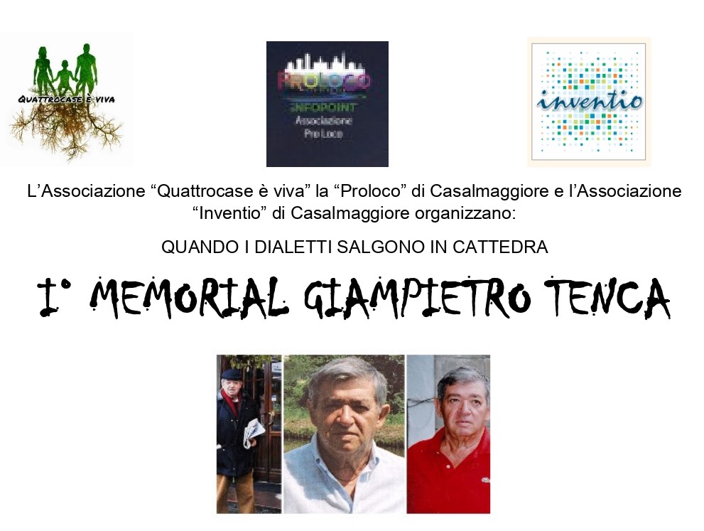 I memorial Giampietro Tenca