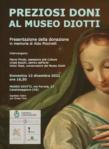 Preziosi doni al Museo Diotti