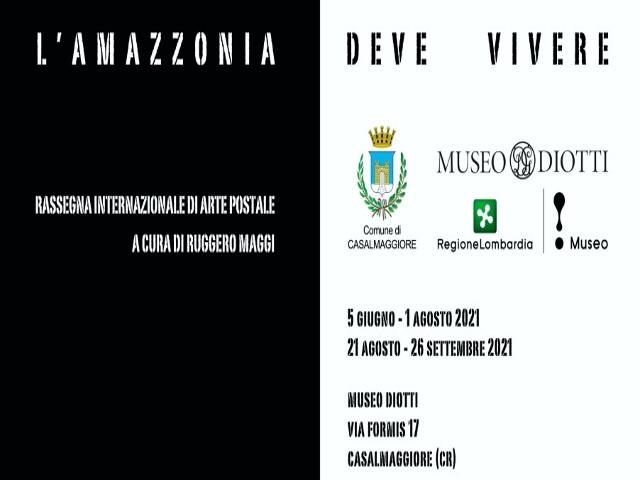 Museo Diotti: mostra L'Amazzonia deve vivere
