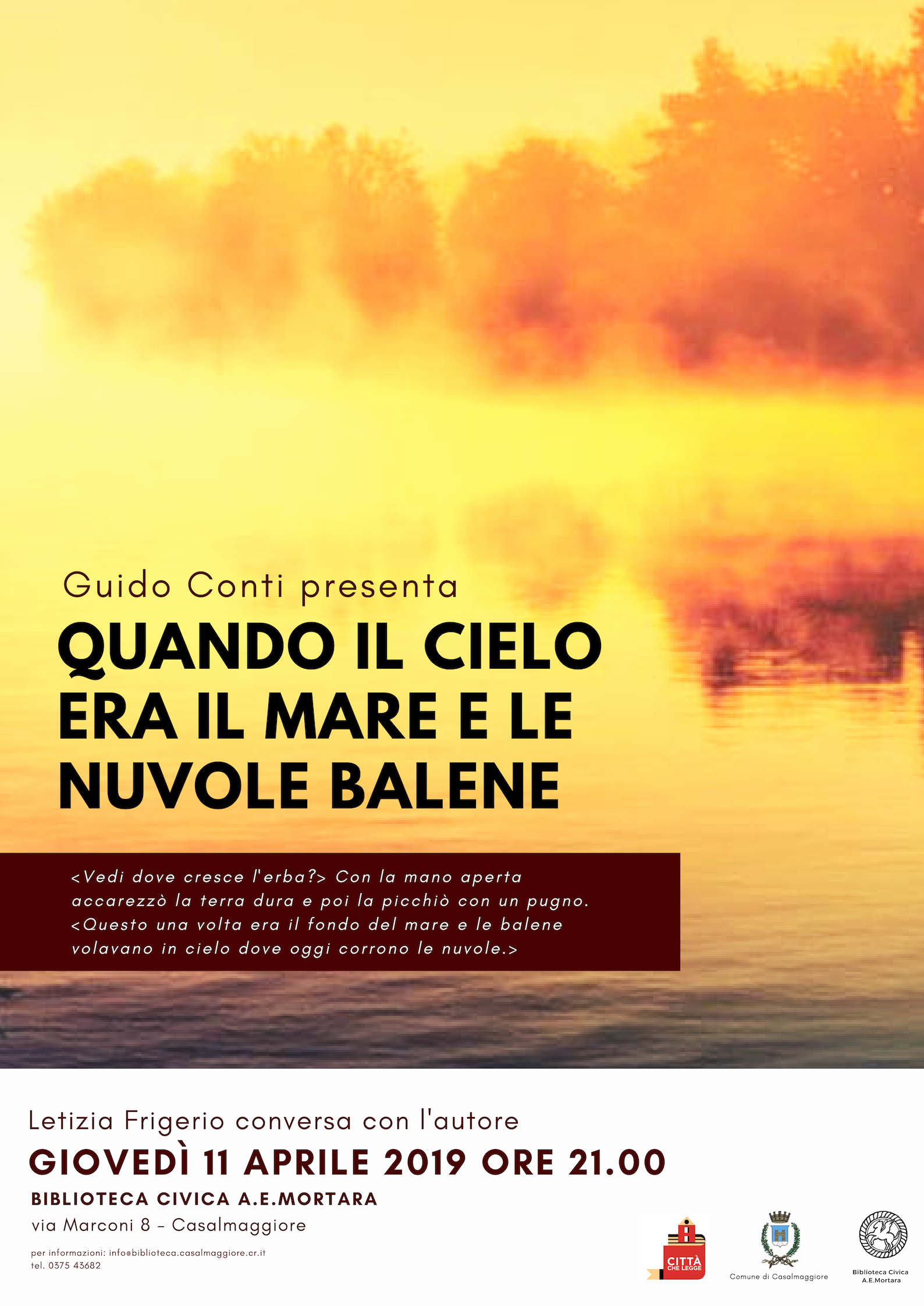 Biblioteca- Incontro con Guido Conti