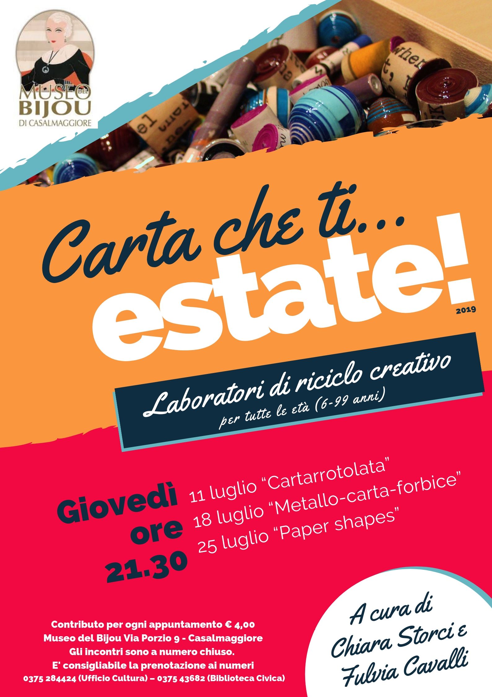 Museo del Bijou: Carta che ti...estate!