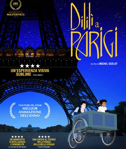 Cinema all'aperto. DILILI A PARIGI